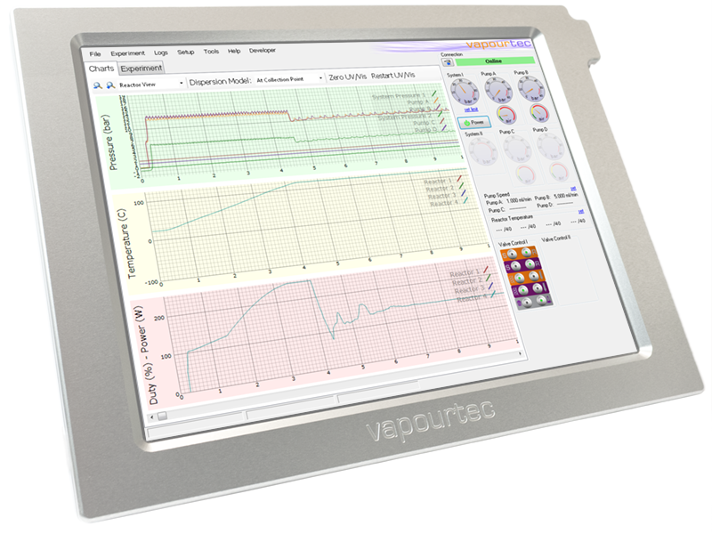 Vapourtec-flow-commander-software-example