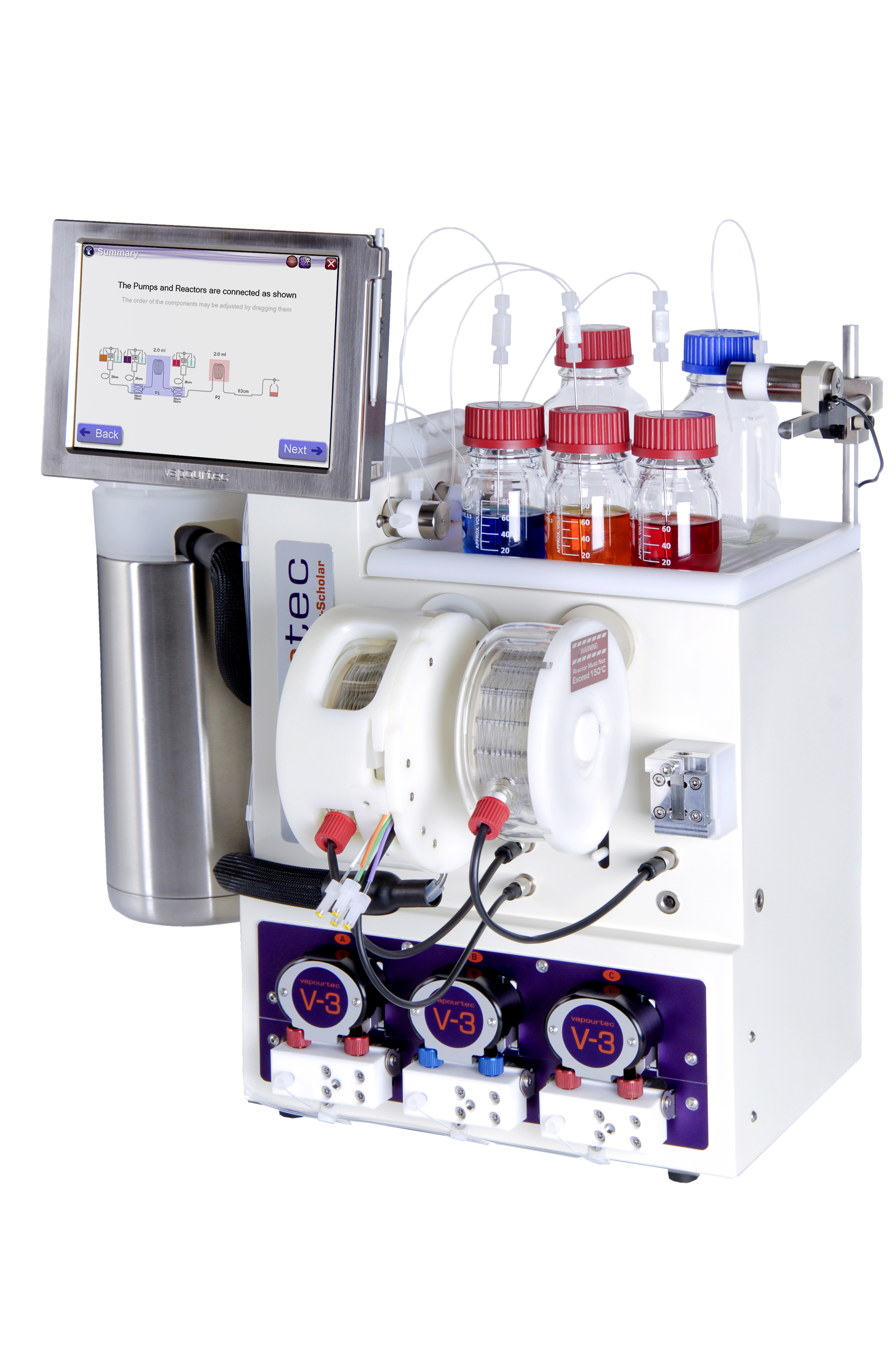 Vapourtecs E-series Medchem system
