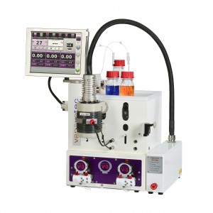 E-series flow chemistry system with photochemical reactor