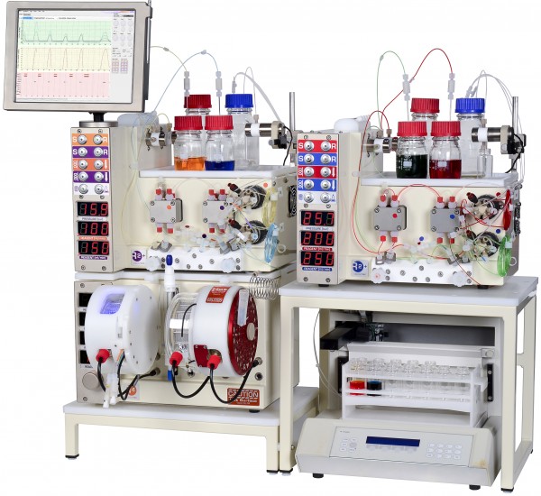 RS-300_highres Vapourtec RS-300 with fraction collector