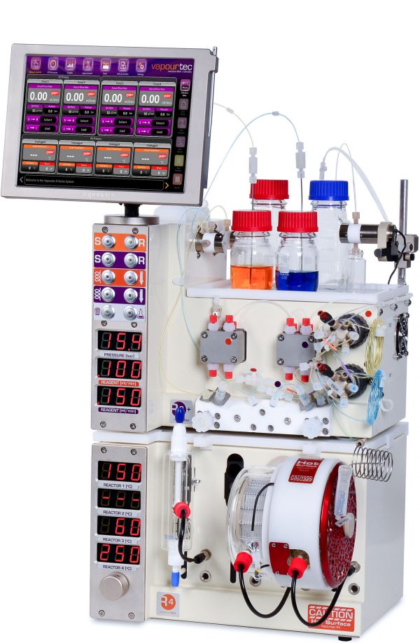 vapourtec-r-series-rs-200-portrait RS-200 multiple pump flow chemistry system