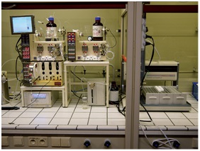 telescope_flow_2 hazardous diazonium intermediates, dissolved ammonia and a novel catalytic copper oxidative cyclisation