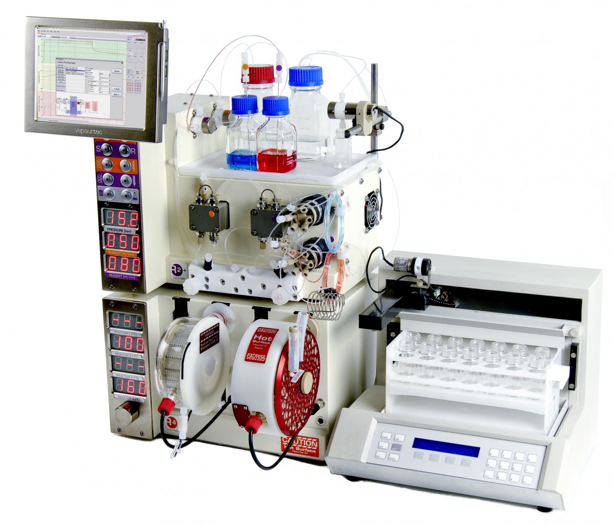 Vapourtec-R-Series-fraction-collector Vapourtec-R-Series-fraction-collection