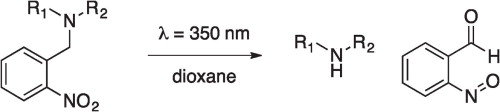 2-nitrobenzyl protecting group for nitrogen containing compounds