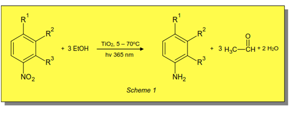 Application Note 42 – Photochemical hydrogenation of a range of Nitro compounds Application Note 42 – Photochemical hydrogenation of a range of Nitro compounds