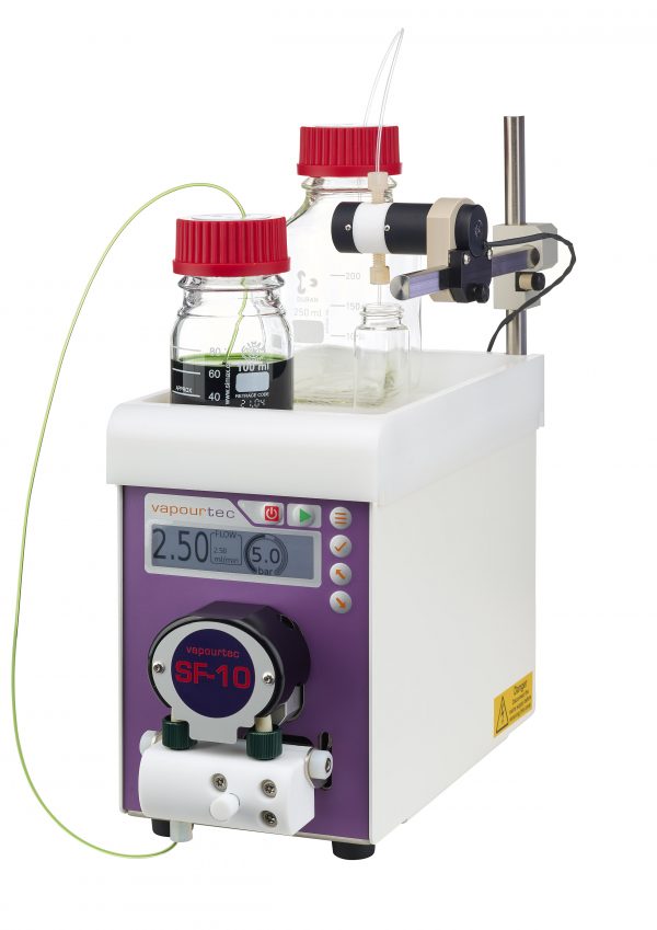 Laboratory pump reagent tray