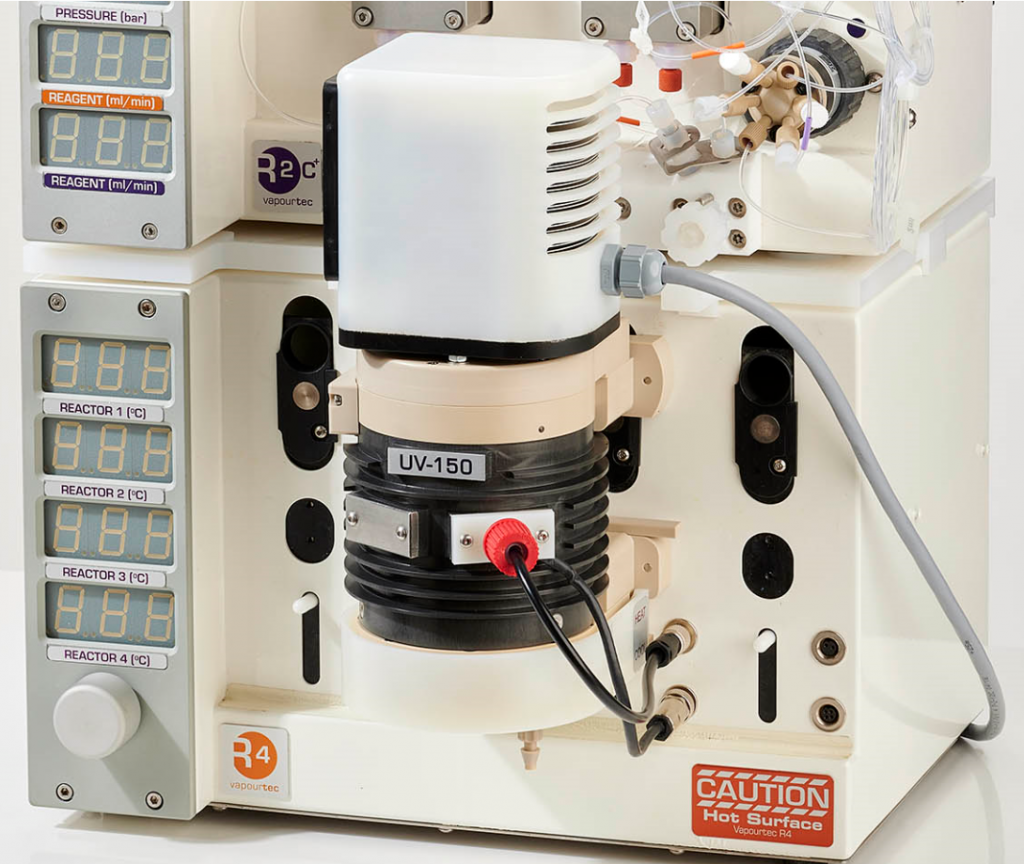 Photochemical reactor with high power LED