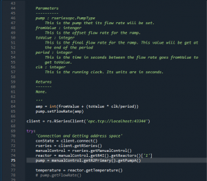 R-Series software - Python reaction scripts - Vapourtec