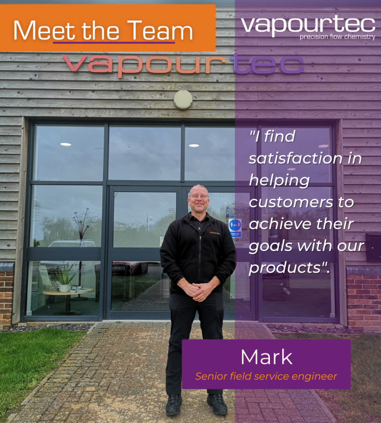 Meet the Vapourtec team - Mark - Vapourtec