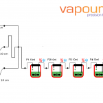 CSTR flow reactor schematic vapourtec