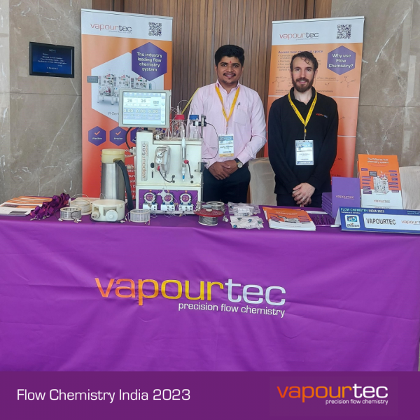 Vapourtec-Presents-at-Flow-Chem-India-2023-1