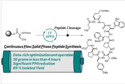 Continuous-Flow Solid-Phase Peptide Synthesis to Enable Rapid