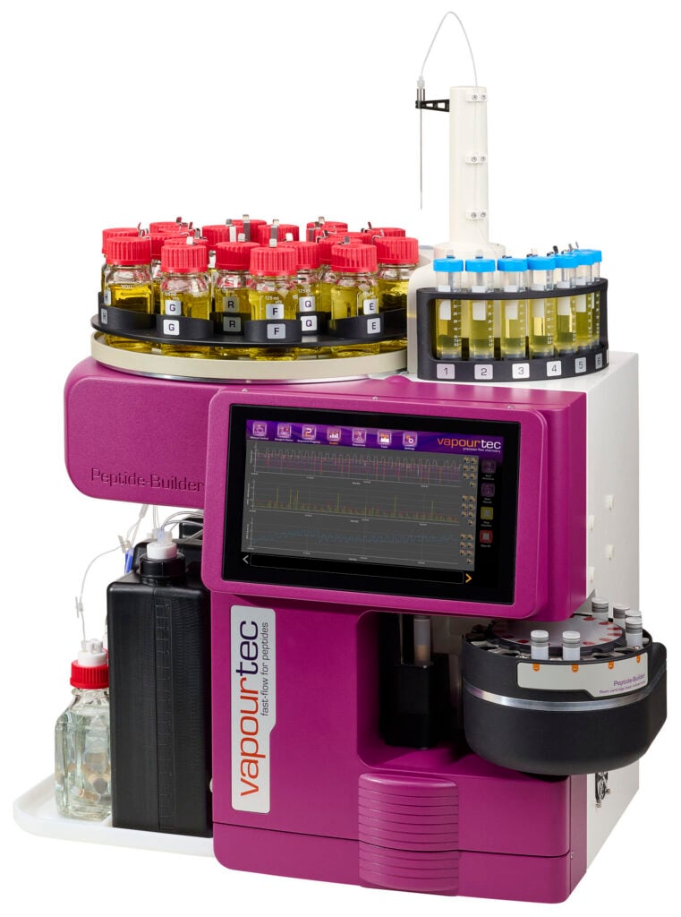Peptide-Builder high throughput automated peptide synthesizer