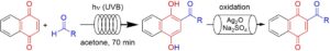 Photochemical Acylation of 1