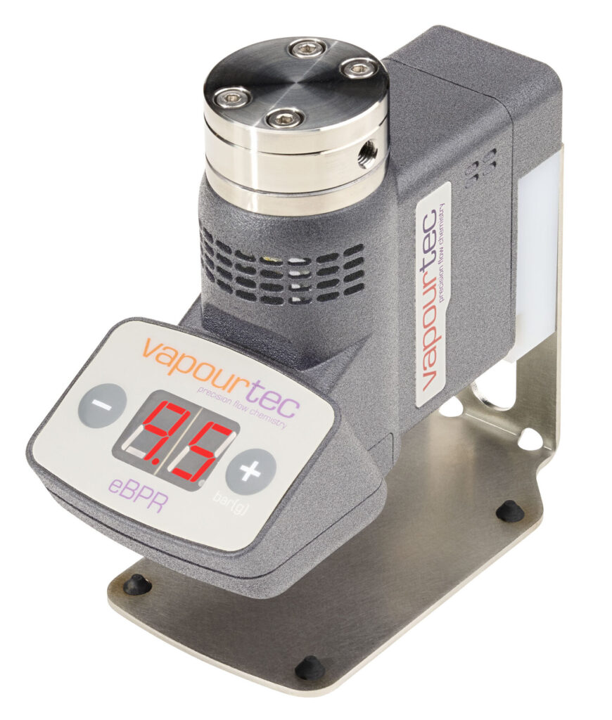 eBPR-GL back pressure regulator optimised for gases liquid mixtures