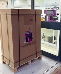 First production Peptide-Builder installed at UEA