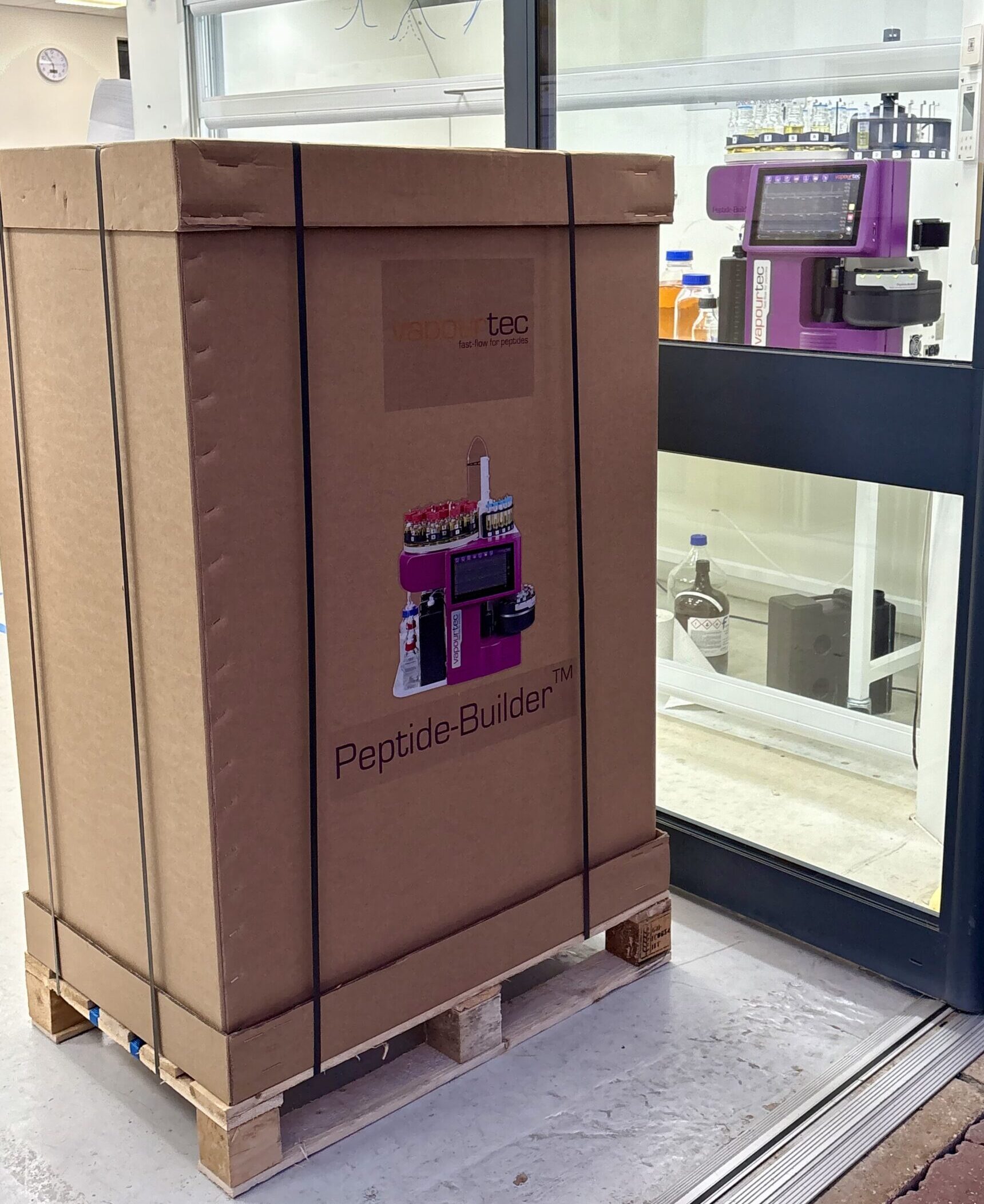 First production Peptide-Builder installed at UEA