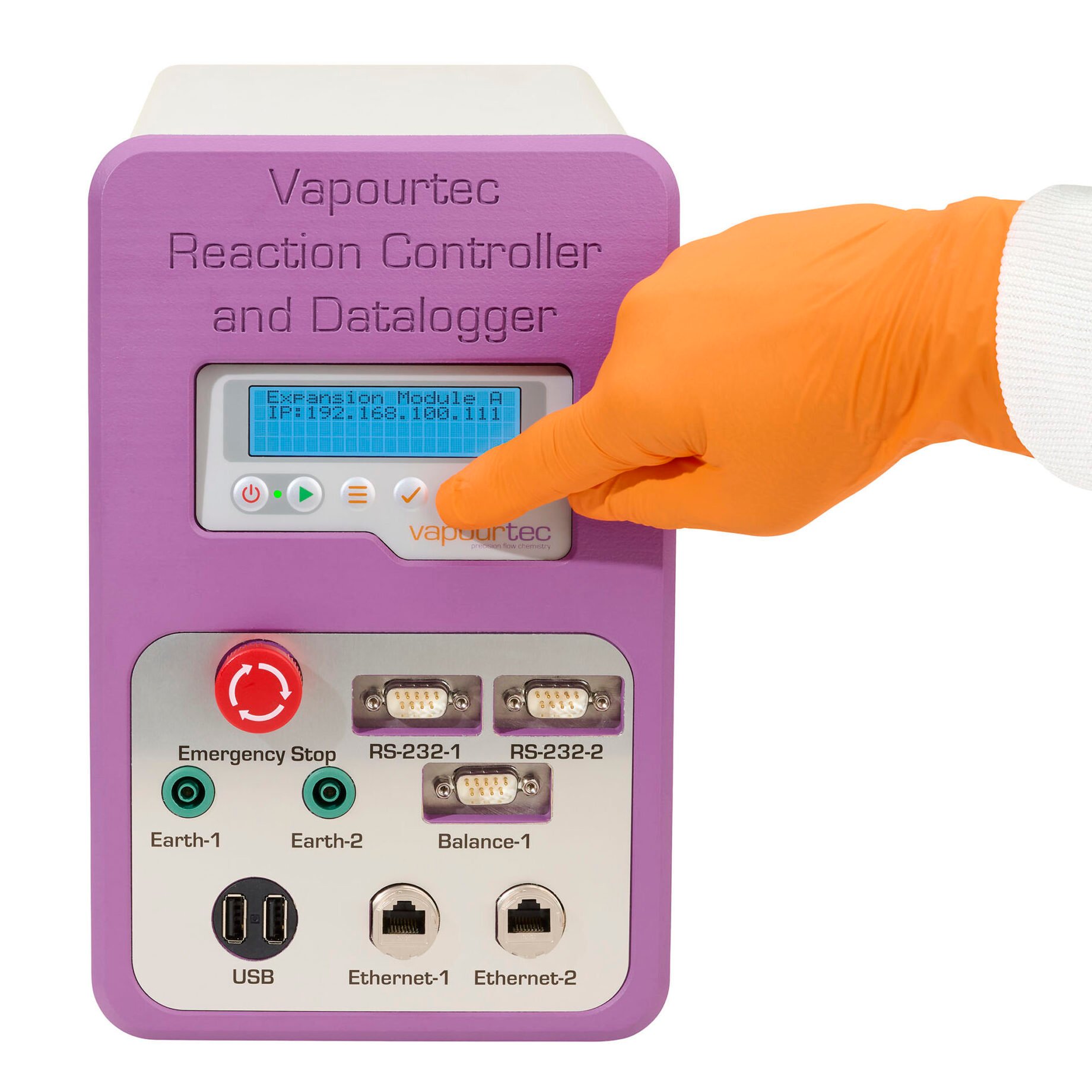 Reaction controller - User interface