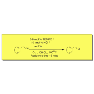 Oxidation using a Gas Liquid Membrane Reactor