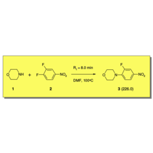 Scale-up SNAr using 4 Reactor Channels in Series