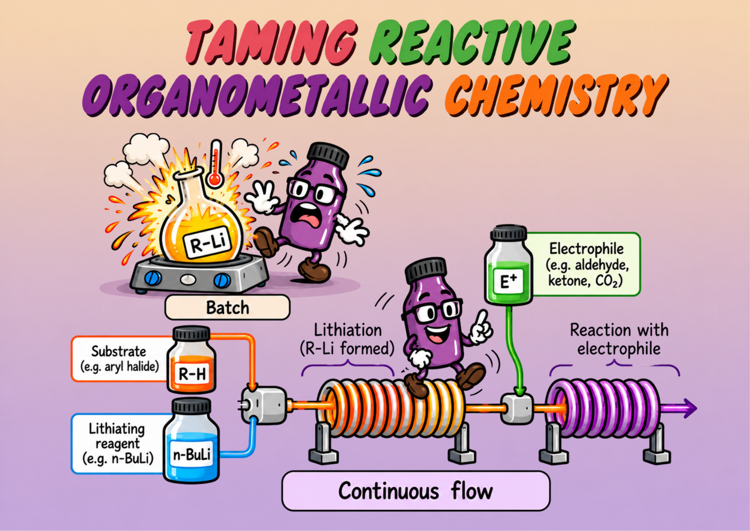 Taming Reactive Organometallic Chemistry